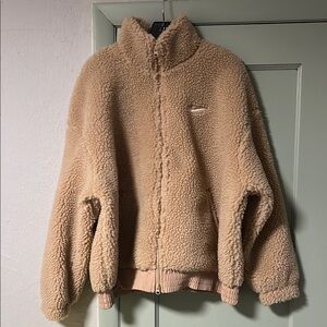 Nike Tan Sherpa Jacket